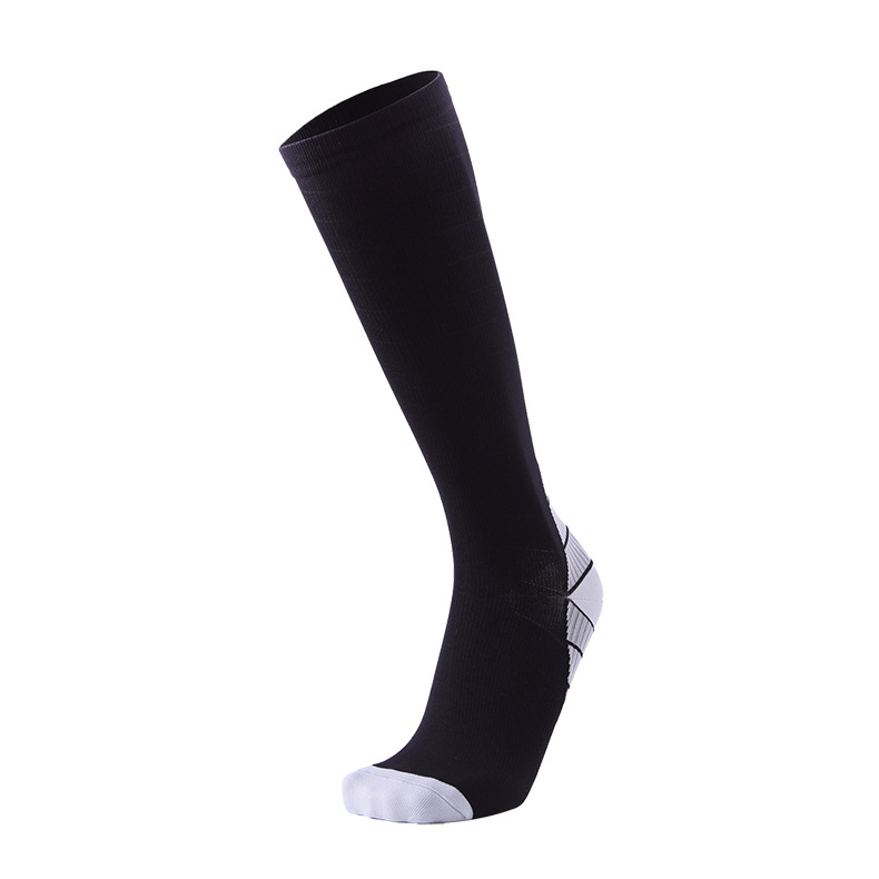 Multicolor Marathon Anti-friction Compression Stockings Men Women Sports Socks Legs Socks